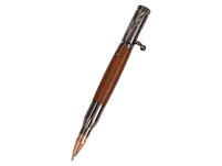 Ручка шариковая «Патрон» Падук, цвет: коричневый