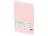Ежедневник А5 недатированный Megapolis Velvet Flex, зефирный розовый