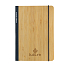Блокнот Scribe с обложкой из бамбука, А5, 80 г/м²
