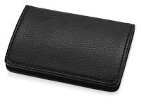 Визитница Намибия, черный/серебристый Визитница Намибия, черный/серебристый