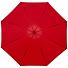 Зонт наоборот складной Futurum со светоотражающим кантом, красный