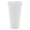 Стакан с крышкой Color Cap White, белый
