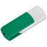 USB flash-карта "Easy" (8Гб), зеленый, белый