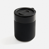 Кружка Nabo с силиконовым держателем, черная