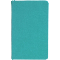 Блокнот Cluster Mini в клетку, бирюзовый