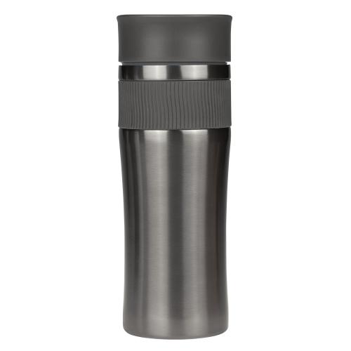 Термокружка вакуумная Поло (Polo), серая