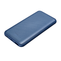 Внешний аккумулятор Carbon PB 10000 mAh, синий металлик
