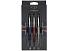 Набор Parker Jotter London Trio: гелевая ручка Red CT + шариковая ручка Blue CT + карандаш Stainless Steel CT