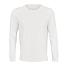 Футболка унисекс с длинным рукавом Pioneer LSL, белая