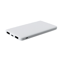 Внешний аккумулятор Bplanner Power 1 ST, софт-тач, 5000 mAh (Белый)