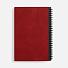 Ежедневник Notera, недатированный, красный