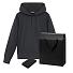 Набор с одеждой ALEX (худи, аккумулятор), черный, L