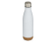 Бутылка для воды Cove из нержавеющей стали с двойными стенками и вакуумной изоляцией, объемом 500 мл, с пробковыми деталями - Белый
