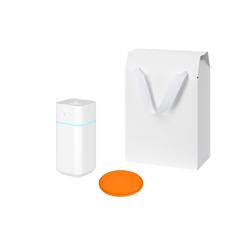 Подарочный набор Cloud NEO, Auris, оранжевый (увлажнитель воздуха, зарядное устройство)