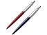 Набор из 2х ручек : Parker Jotter London Parker Jotter Essential, Kensington Red CT и Jotter Essential, Royal Blue CT, стержень: M