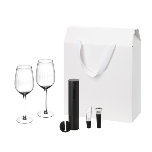 Подарочный набор Blanche, Sacramento (2 бокала + набор для вина)