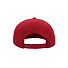 Бейсболка SNAP BACK, 6 клиньев, пластиковая застежка, красный