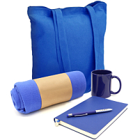 Подарочный набор Тепло и вдохновение, Синий