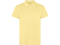 Рубашка поло Cobain унисекс, солнечно-желтый выстиранный WASHED