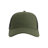 Бейсболка ZION, 5 клиньев, пластиковая застежка, оливковый