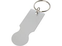 Rhea брелок в виде корзины для покупок, серебряный