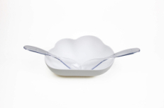 МИСКА ДЛЯ САЛАТА CLOUD, Белый жемчуг
