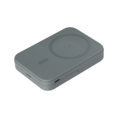 Внешний аккумулятор Union PD 10000mAh с функцией беспроводной зарядки 15W, серый