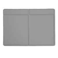Чехол для автодокументов Simply, серый, 9.3 х 12.8 см, PU, серый
