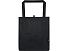Liberty эко-сумка с прочным днищем объемом 6 л из нетканого материала, переработанного по стандарту GRS, сплошной черный