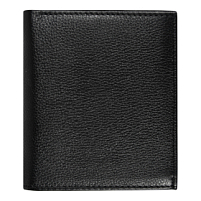 Кошелек с картхолдером Leather Plain, Чёрный