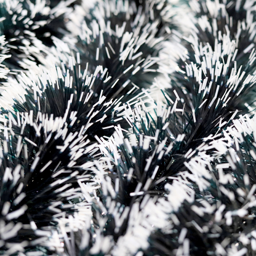 Новогодняя мишура (зелено-белый), Зелено-белый