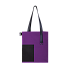 Шоппер Superbag Color (фиолетовый с черным)