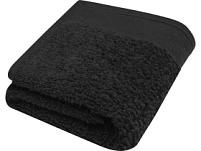 Хлопковое полотенце для ванной «Chloe», цвет: черный