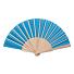 Веер деревянный, королевский синий