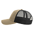 Бейсболка ZION, 5 клиньев, пластиковая застежка, хаки