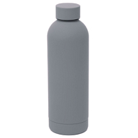 Термобутылка Perfecto софт-тач, Серый
