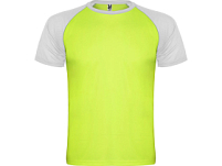 Спортивная футболка Indianapolis мужская, неоновый зеленый/белый