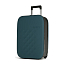 Чемодан складной Rollink Vega II 55x40x20 см, 2 колеса, сине-зеленый
