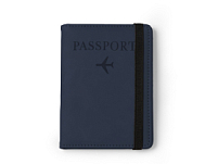Обложка для паспорта MUNDI из полиуретана, синий