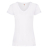 Футболка женская "Lady-Fit V-Neck T", белый