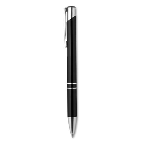 Recycled aluminium ball pen, черный