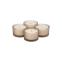 Набор ароматических свечей Sento, бежевый