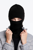 Шапка-балаклава Helma, черная Шапка-балаклава Helma, черная