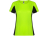 Футболка Shanghai женская, неоновый зеленый/черный