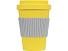 Термокружка Muffin из натуральных волокон, желтый