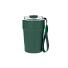 Термокружка вакуумная Monaco, темно-зеленая