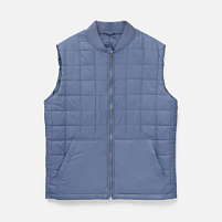 Жилет унисекс Warmbridge, синий (джинс)