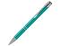 Ручка металлическая шариковая Legend, бирюзовый