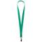 Лента для бейджа Neckband, зеленая