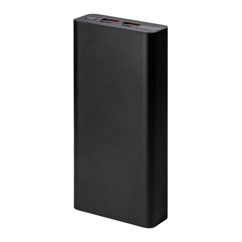 Универсальный аккумулятор Iron line 20 (20000 мАч), металл, черный, 14,7х6.6х2,7 см, черный